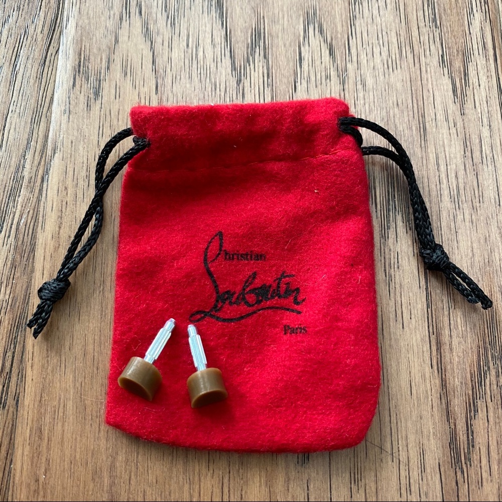 Christian Louboutin Replacement Taps Tips Nude